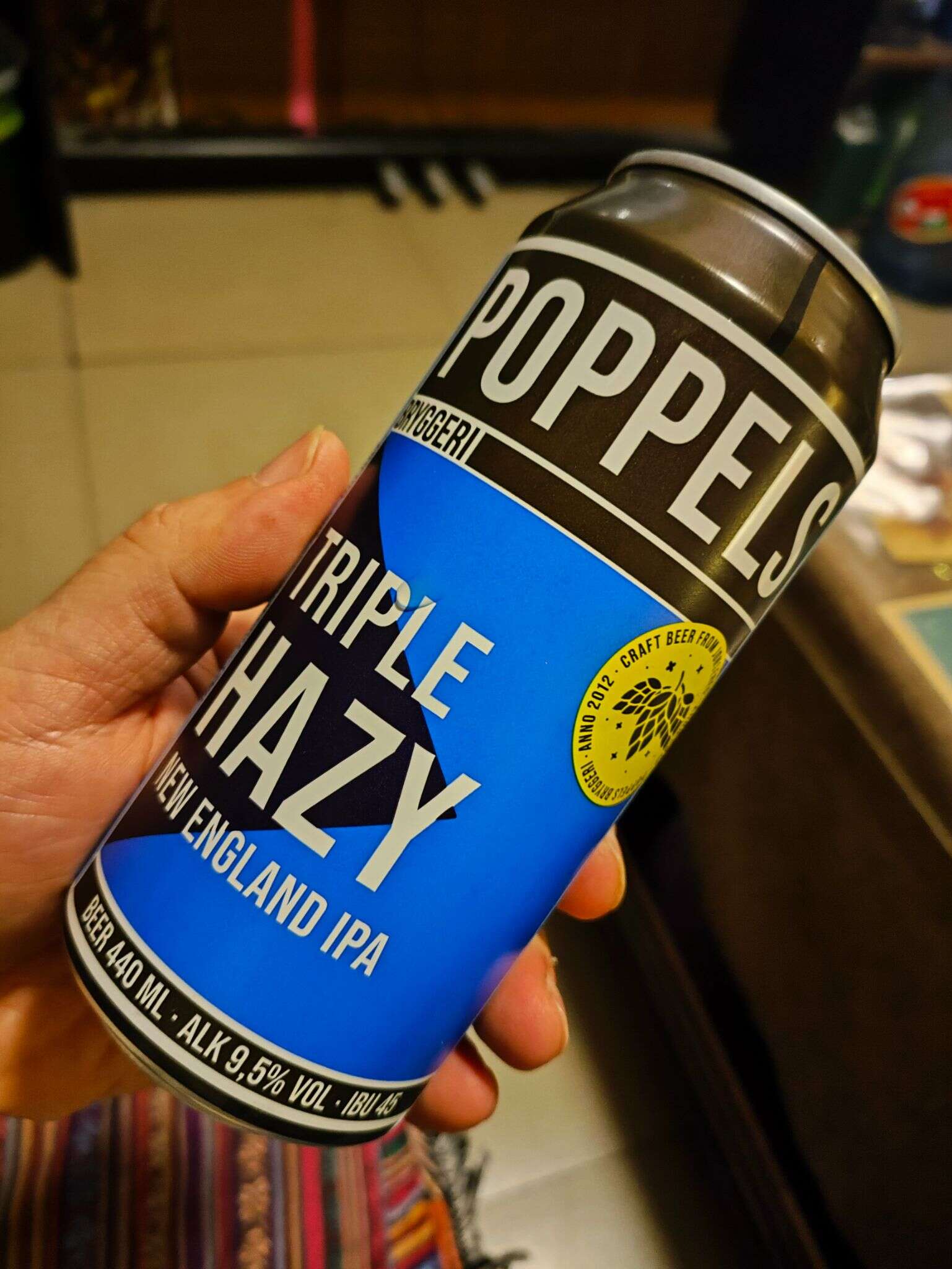 Poppels Bryggeri Triple Hazy NEIPA 20250410 203006